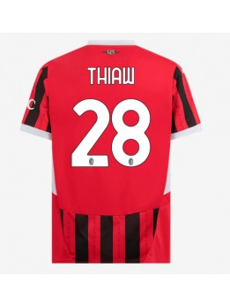 AC Milan Malick Thiaw #28 Replika Hemmakläder 2024-25 Kortärmad